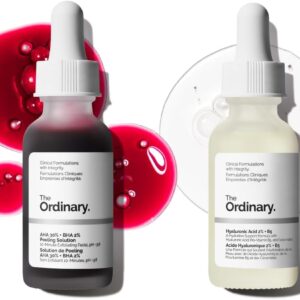 The Ordinary AHA 30% + BHA 2% Peeling Solution, Advanced Exfoliating Peel for Brighter Skin