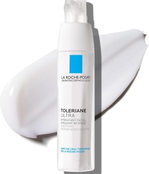 La Roche-Posay Toleriane Dermallergo Ultra Soothing Repair Face Moisturizer for Sensitive Skin, Gentle Moisturizing Face Cream for Dry Skin, Packaging May Vary, Formerly Toleriane Ultra